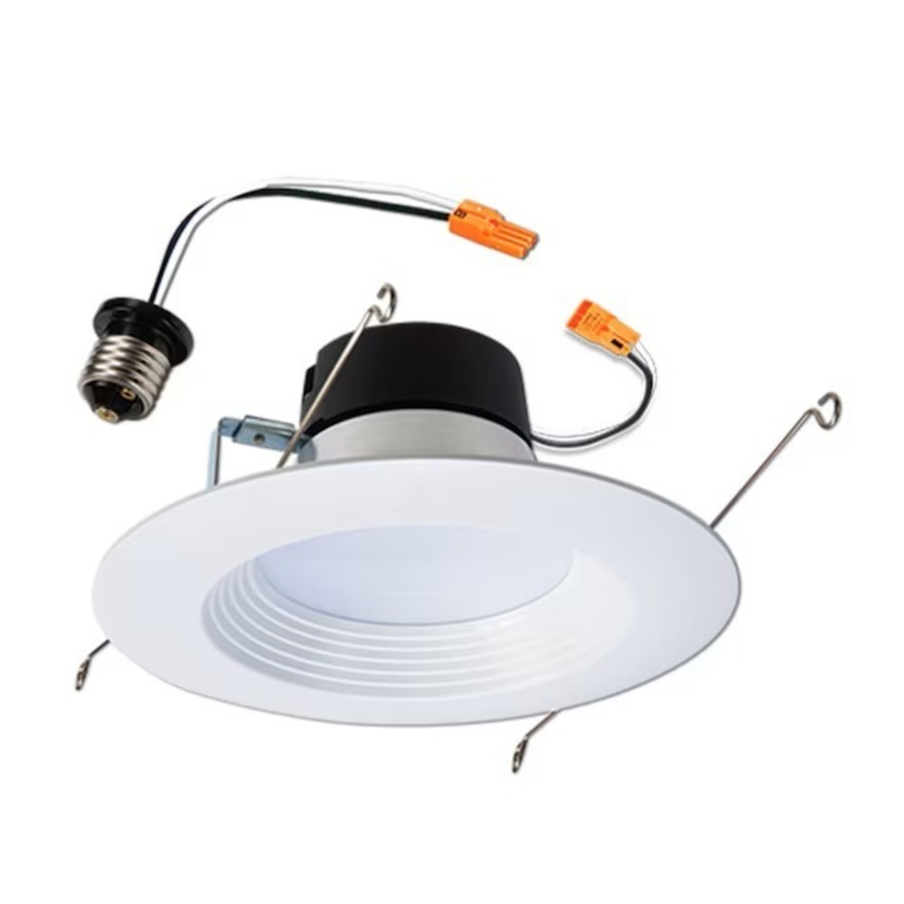 Halo LED‎ Retrofit Baffle Trim White 3000K 5/6 Inch Recessed Light LT560WH12930
